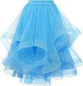 Tulle Skirts for Women A Line Tiered Puffy Midi Skirt - Fluffy Fit