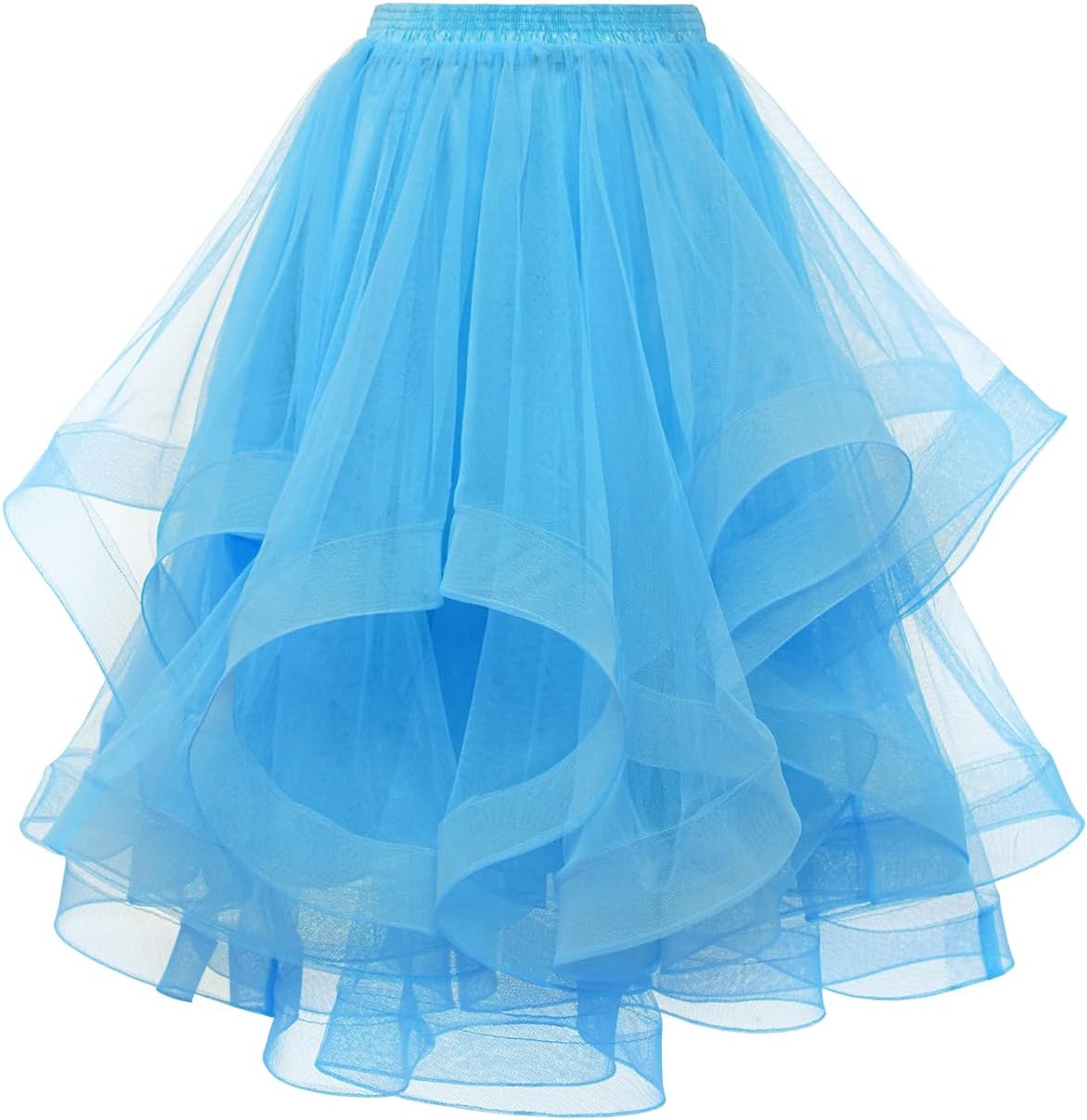 DRESSTELLS Tulle Skirts for Women: Fluffy Midi Party Skirt