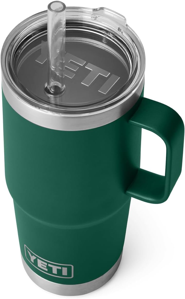 YETI Rambler 25 oz Straw Mug: Insulated, Durable, and Stylish