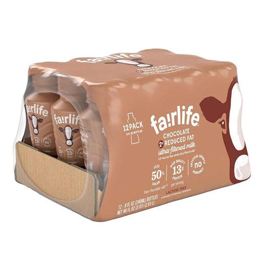 Fairlife Chocolate 2% Reduced Fat Ultra Filtered Milk Review
