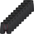 Mens Boxer Briefs Cotton Underwear Short Leg Comfy Breathable