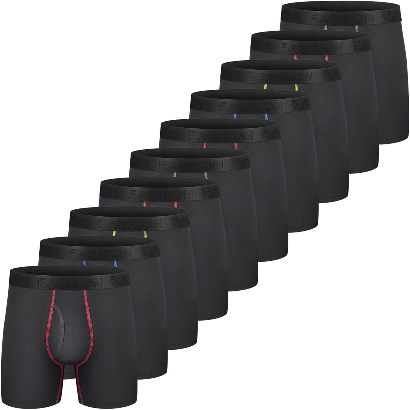 Mens Boxer Briefs Cotton Underwear for Comfort and Breathability