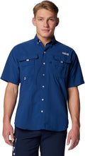 Columbia PFG Bahama II Short Sleeve Shirt - Sun (Style 5JT9)