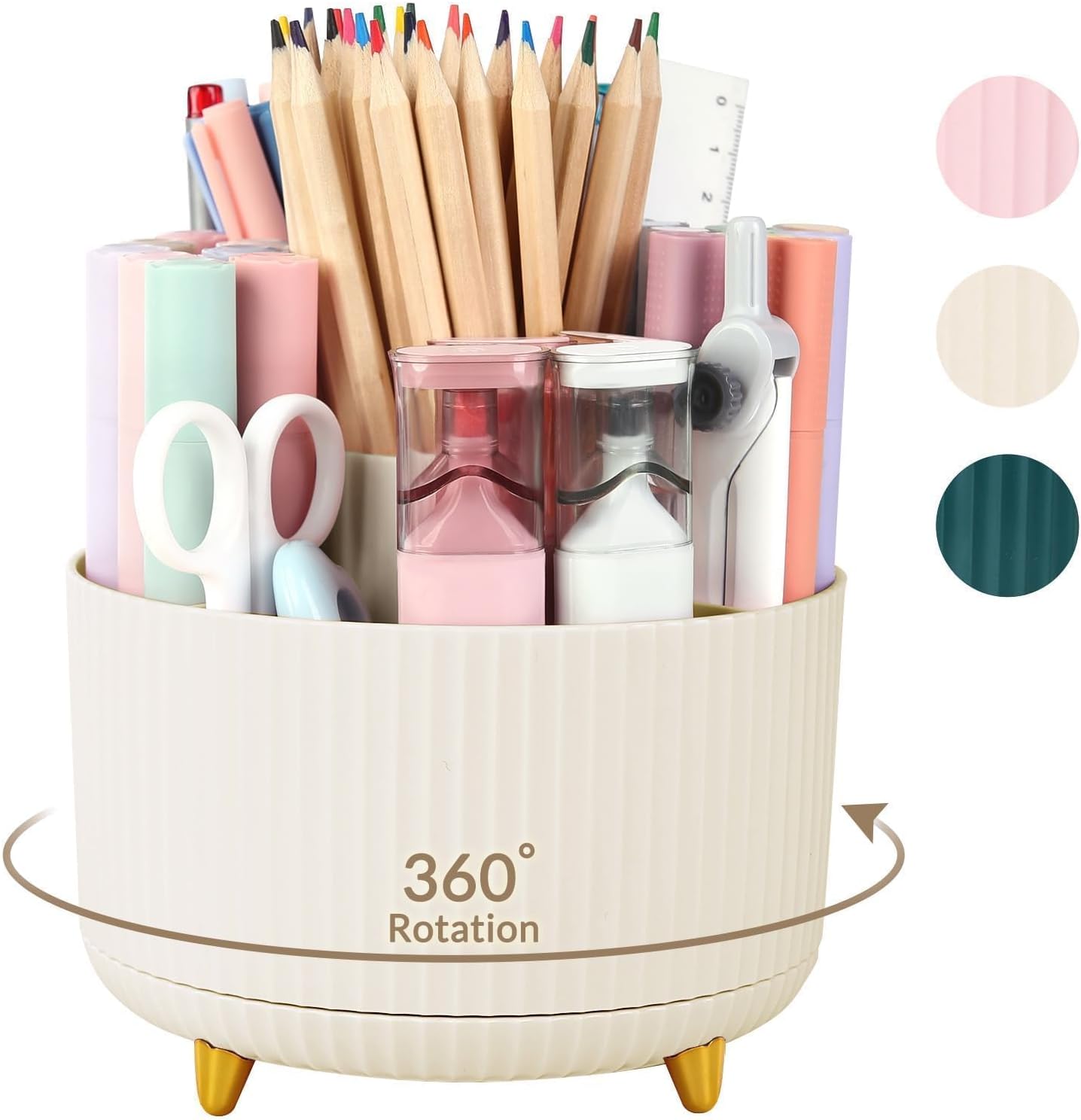 360 Rotating Desk Organizer by SKYDUE: Effortlessly Tidy Workspace