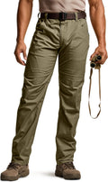 CQR Men's Utility Flex Cargo Pants - Stretch, Lightweight, Water Tesla
