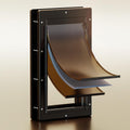 3-Flap Dog Door for Large Dogs - Insulated & Durable Design