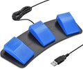 iKKEGOL Upgraded Digital Optical USB Foot Pedal for Gaming