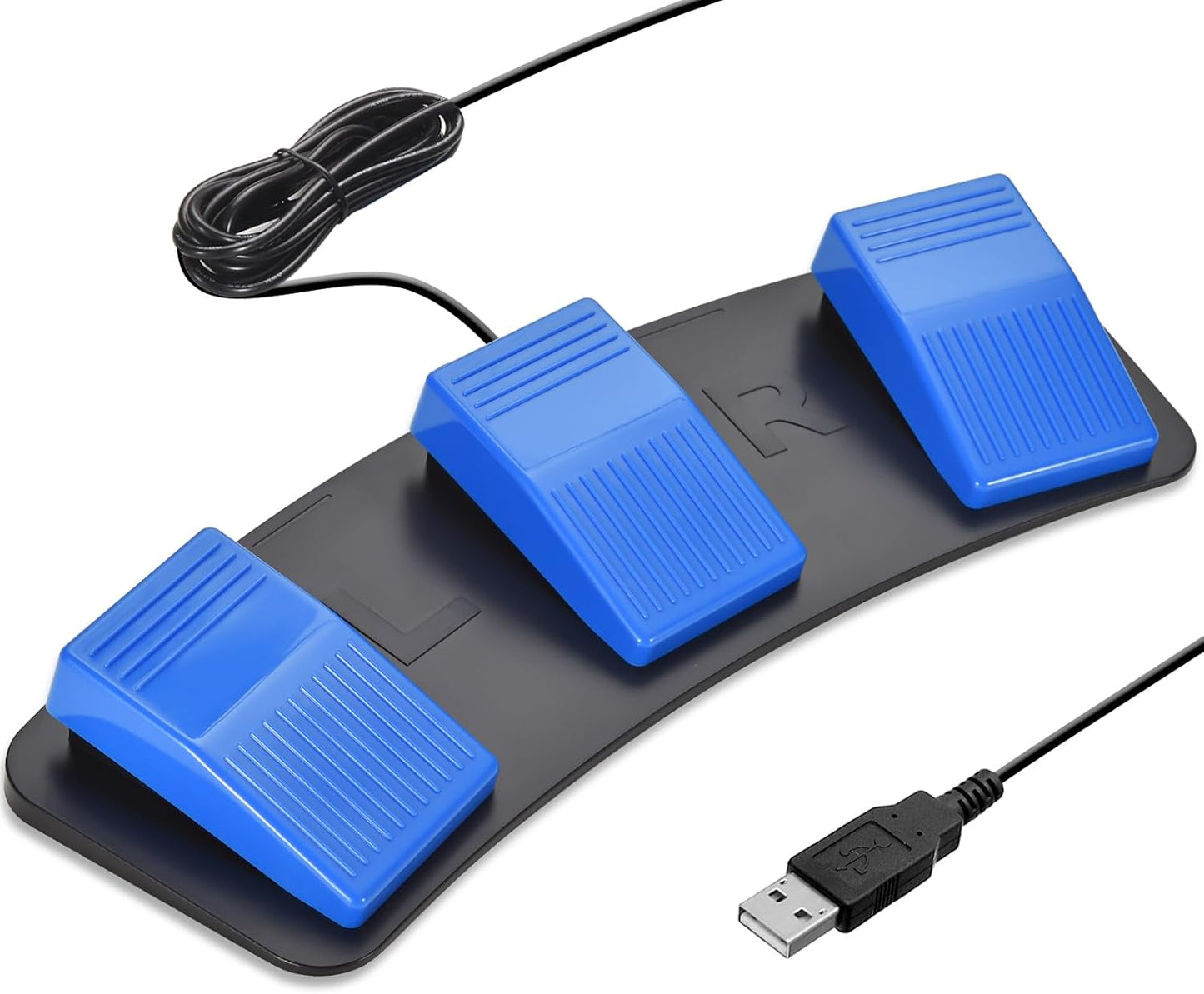 iKKEGOL Upgraded Digital Optical USB Foot Pedal for Gaming