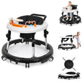 Infant Toddler Foldable Baby Walker with Music and Lights - 9 Heights