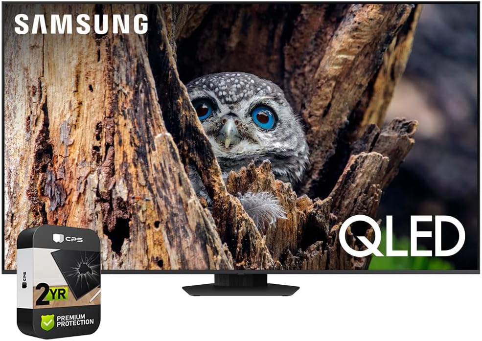 Renewed Samsung 65 QLED 4K Smart TV Bundle