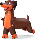 Camlinbo Halloween Inflatable Dog Costume for Kids Fun