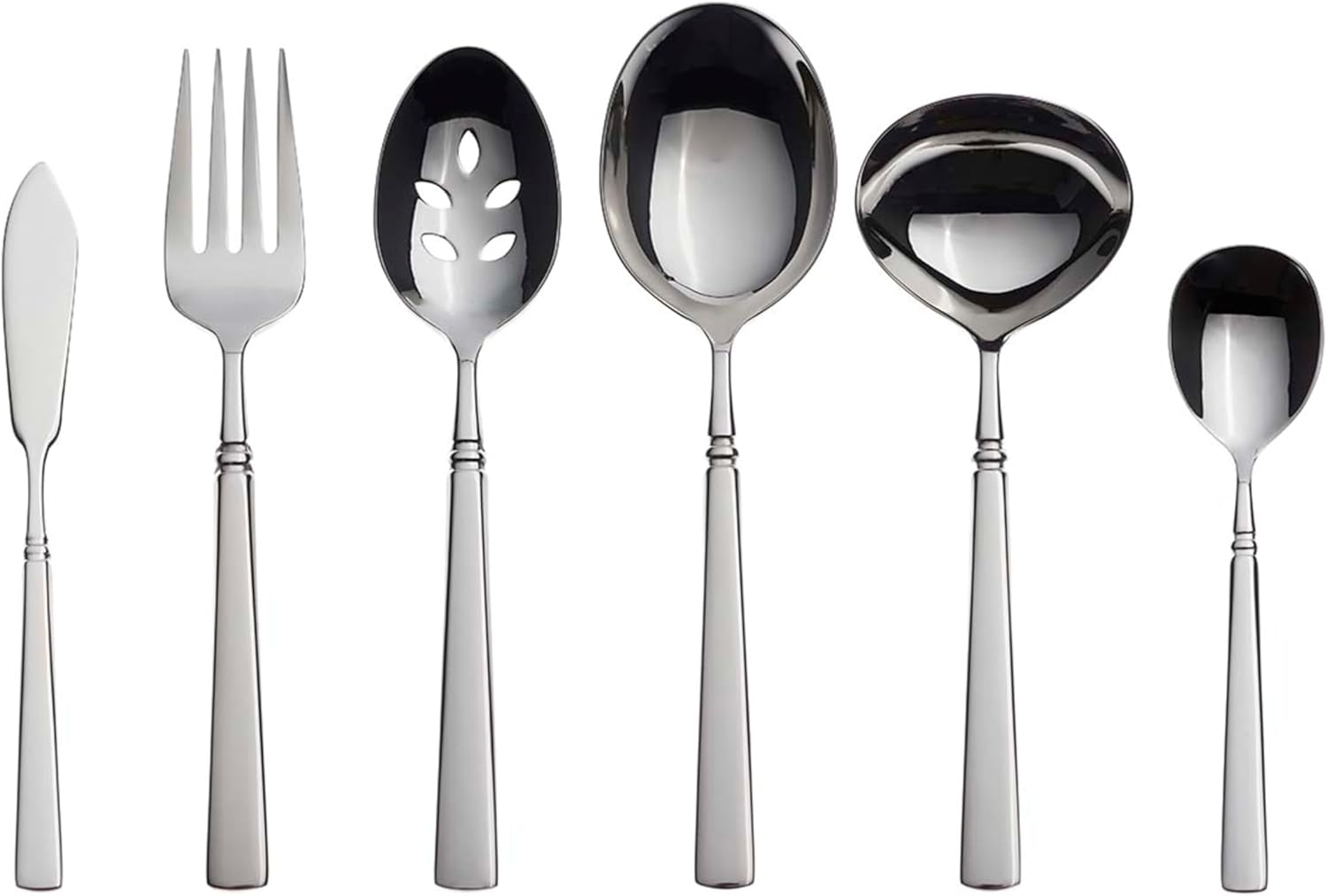 Oneida Easton 6-Piece Serving Set: Durable Stainless Steel Elegance