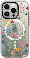 Clear iPhone 15 Pro Case - Spring Botanicals 2, Not Yellowing