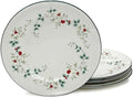 Pfaltzgraff Winterberry Dinner Plates Set of 4 for Holidays