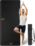 Pro TPE Yoga Mat 84'' x 32'' for Tall Yogis