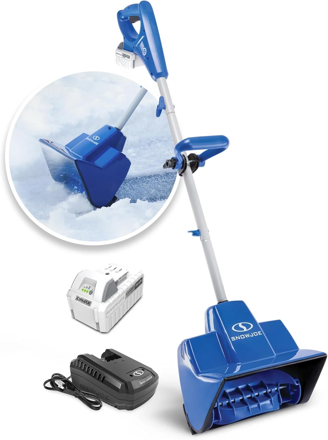 Snow Joe 24V Cordless Electric Shovel Kit for Efficient Snow Removal