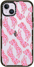 Impact iPhone 14 Plus Case Tigers by Grace Owen - Glossy Black