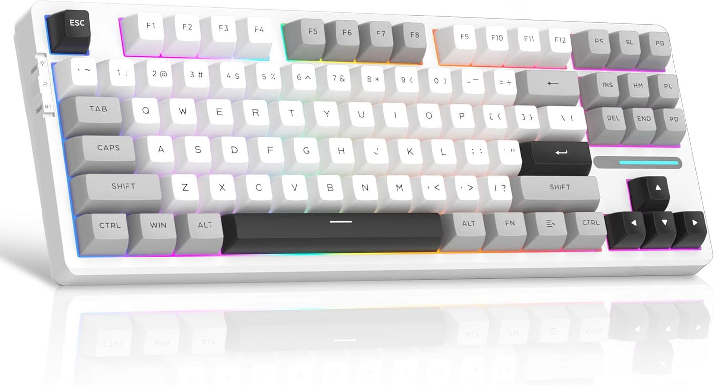 Custom Mechanical Gaming Keyboard - Wireless & Hot Swappable