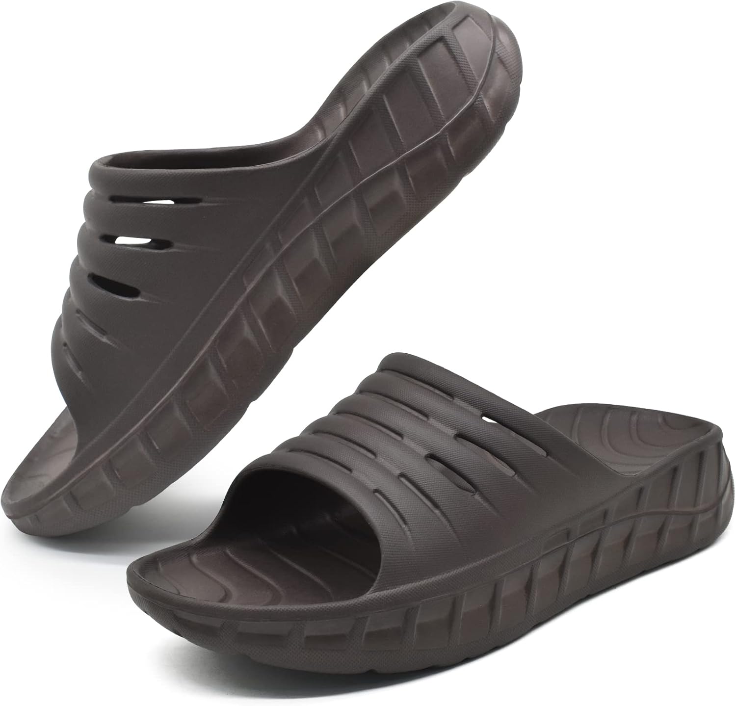 GPOS Mens Sport Recovery Sandals for Plantar Fasciitis Relief