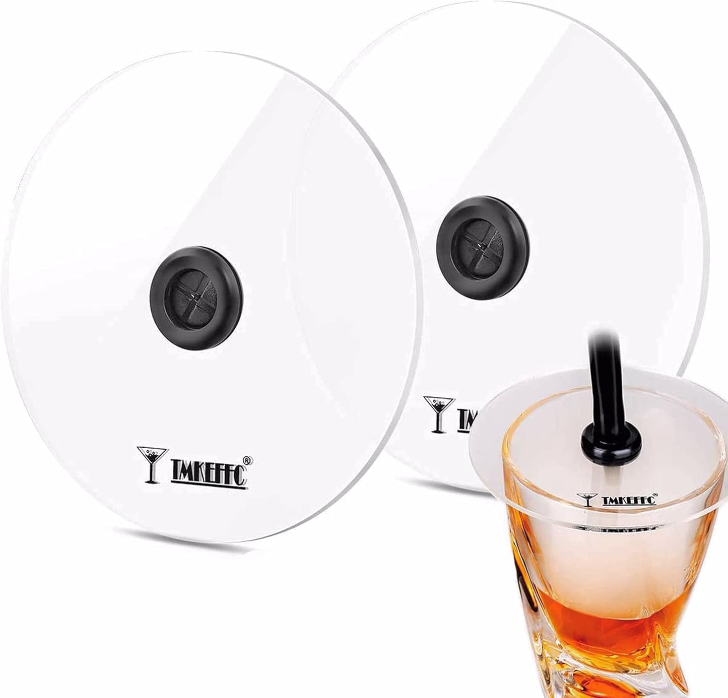 TMKEFFC Smoking Gun Cup Covers: Infuse Drinks Effortlessly