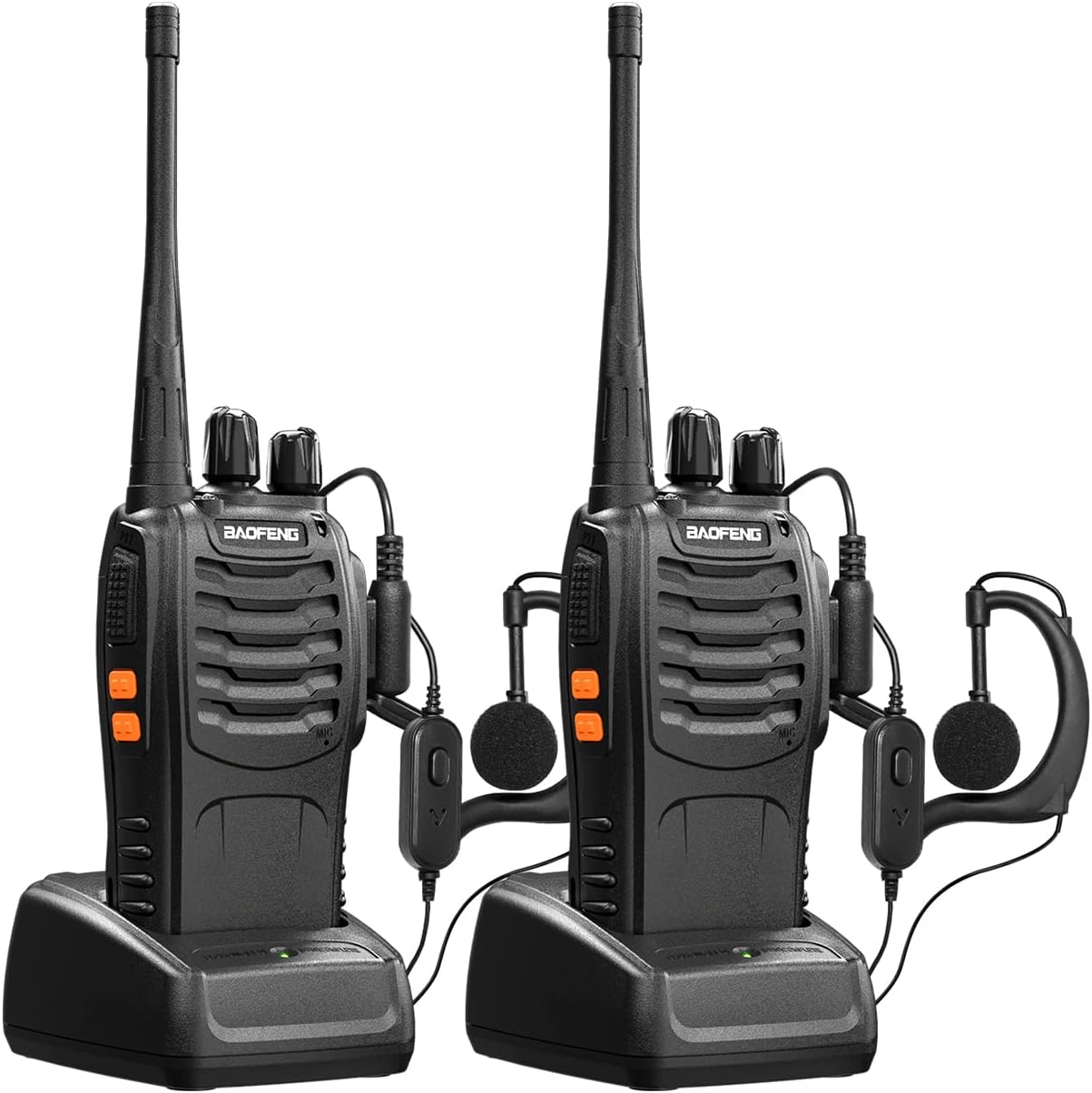 Baofeng Long Range Walkie Talkies - 2 Pack