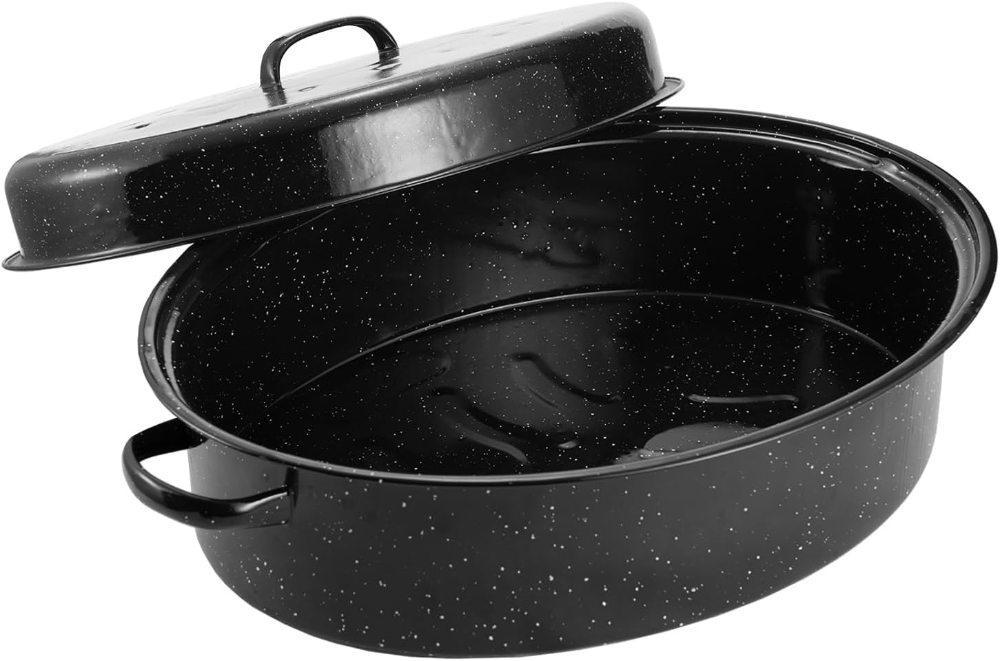 Granite Roaster Pan for Turkey, Chicken, and Vegetables