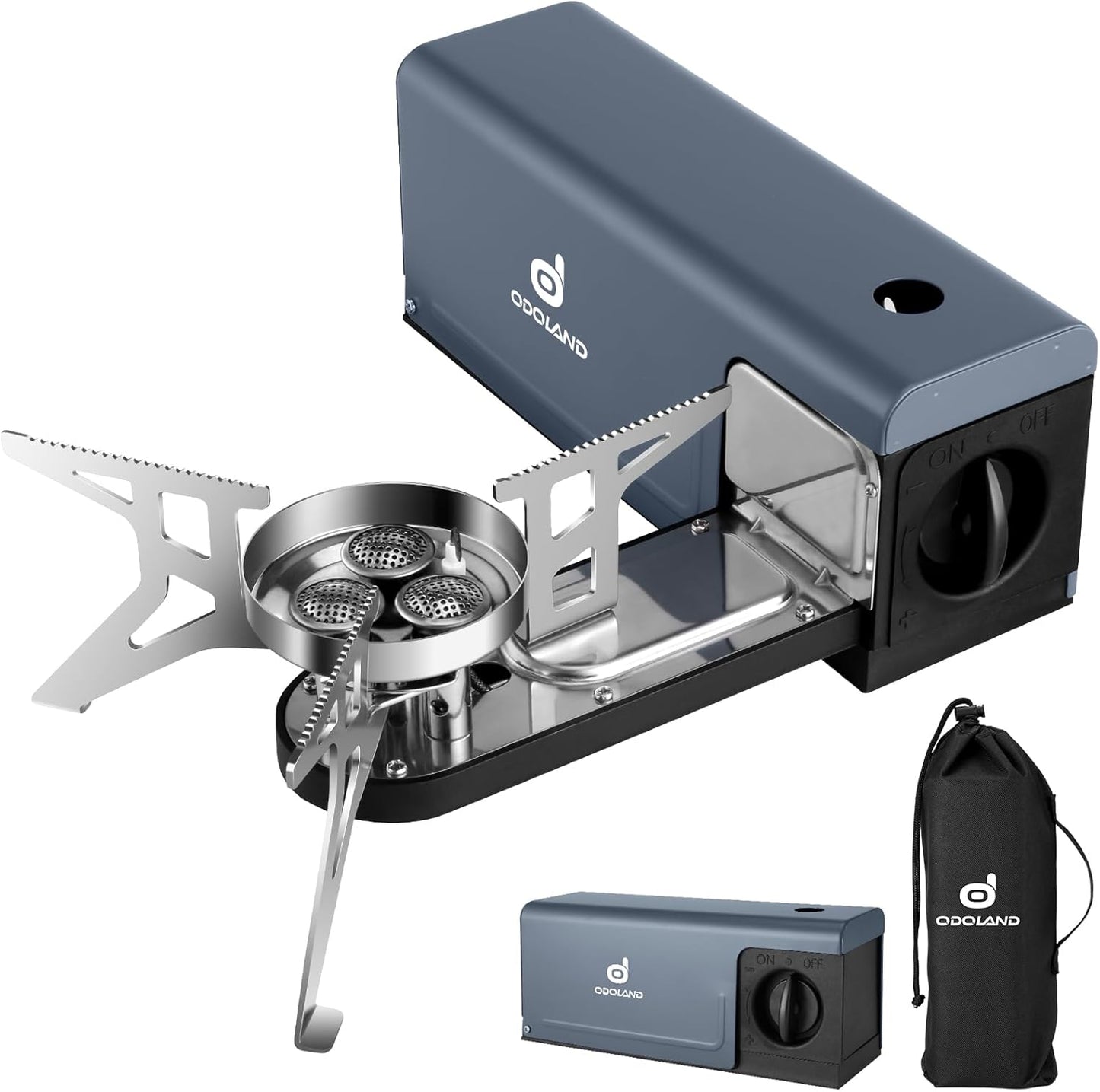 Odoland 3800W Gas Camping Stove - Portable Power!