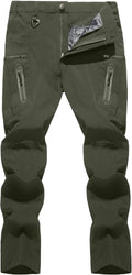TACVASEN Men's Lightweight Hiking Tactical Pants - Waterproof, 8 are