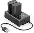 SMALLRIG Replacement Camera Battery Charger Set for NP-FZ100 - Dual