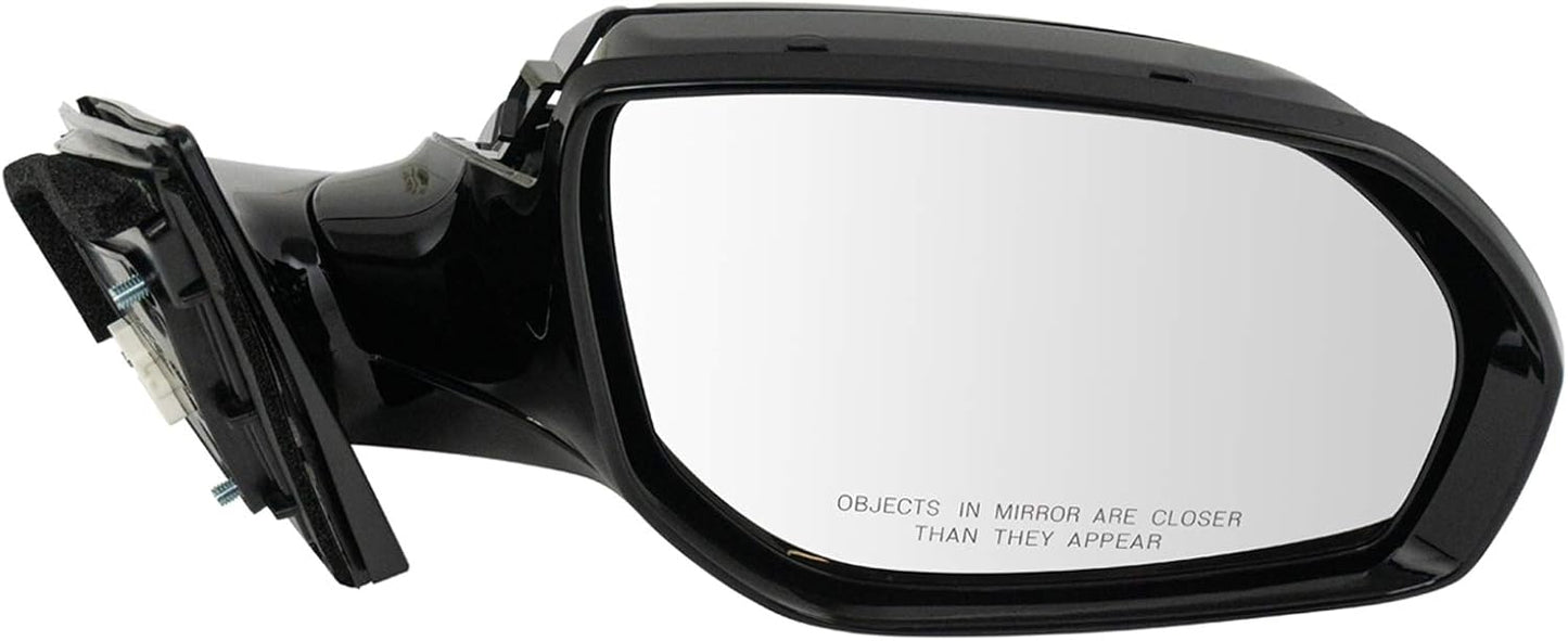 TRQ Passenger Side Power Heated Mirror for 2012-2016 Santa Fe