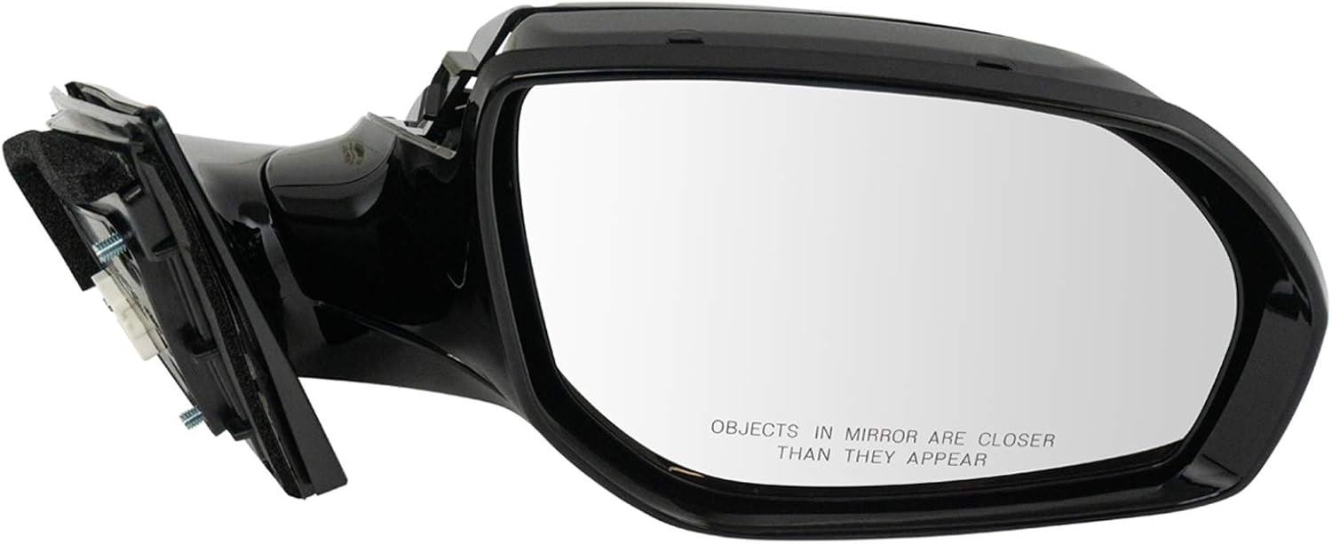 TRQ Passenger Side Power Heated Mirror for 2012-2016 Santa Fe