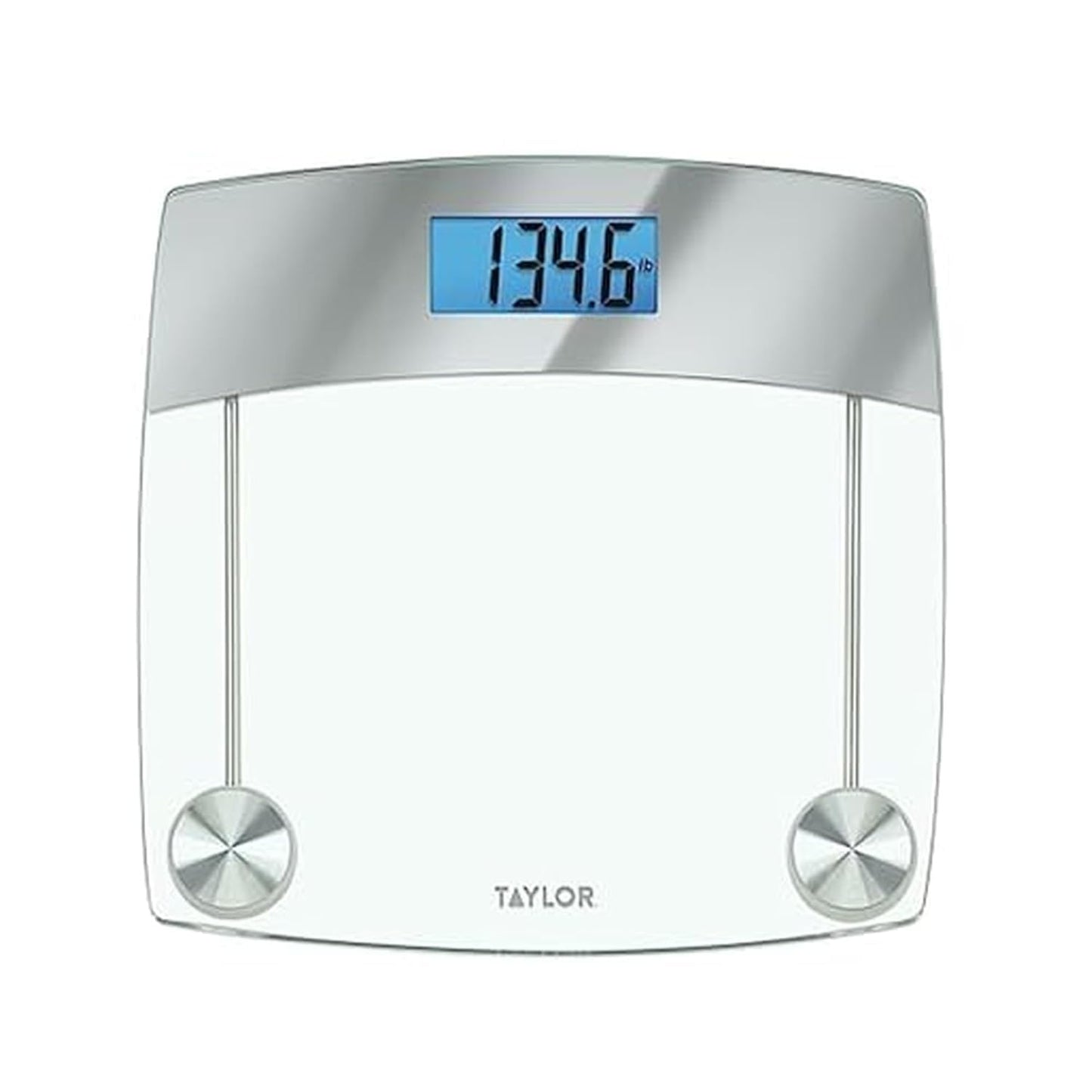 Taylor Digital Scales for Body Weight with Blue LCD Display