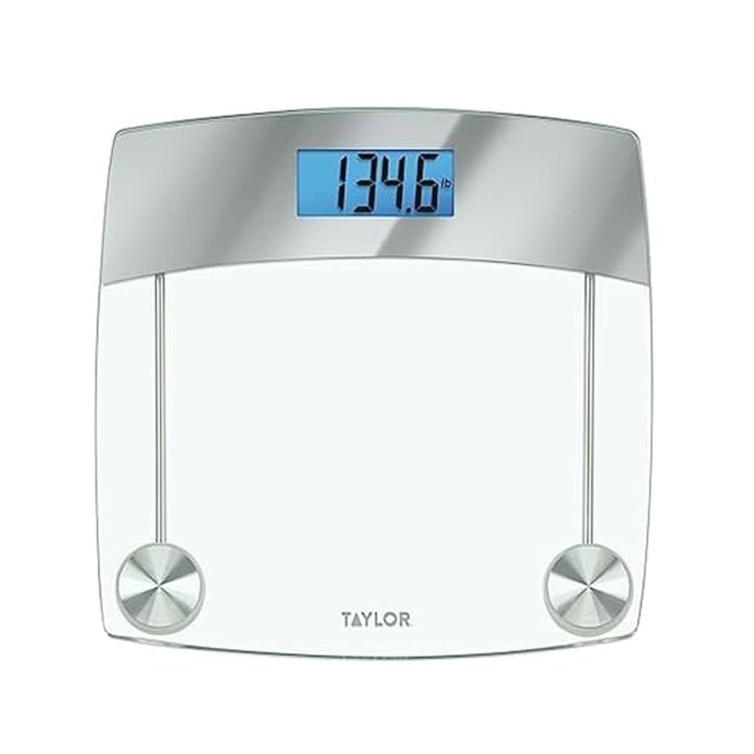 Taylor Digital Scales for Body Weight with Blue LCD Display