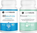 IBSolution Gut Health Bundle - 40 Billion CFU Probiotics & Natural