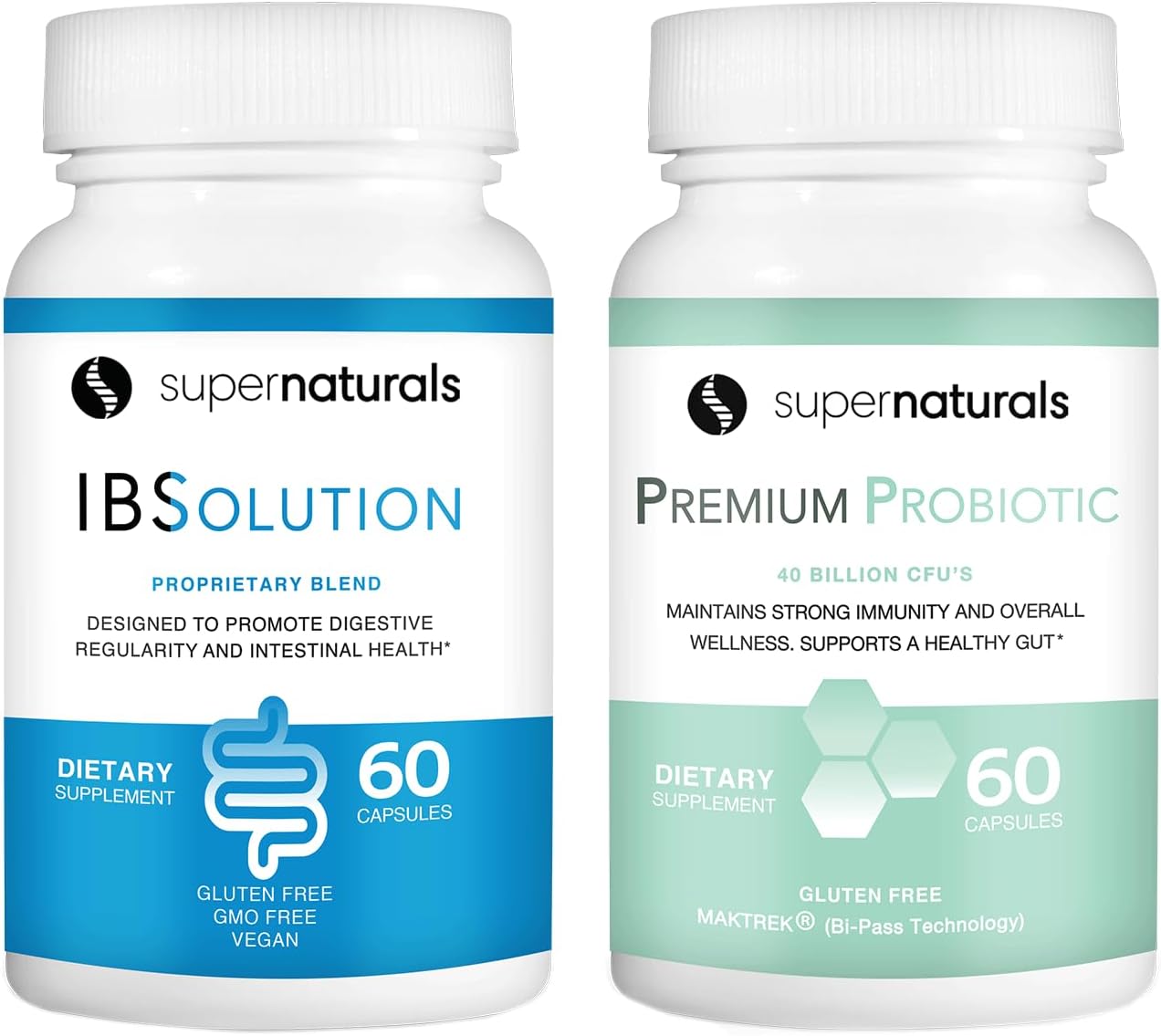 IBSolution Gut Health Bundle for Natural Digestive Support
