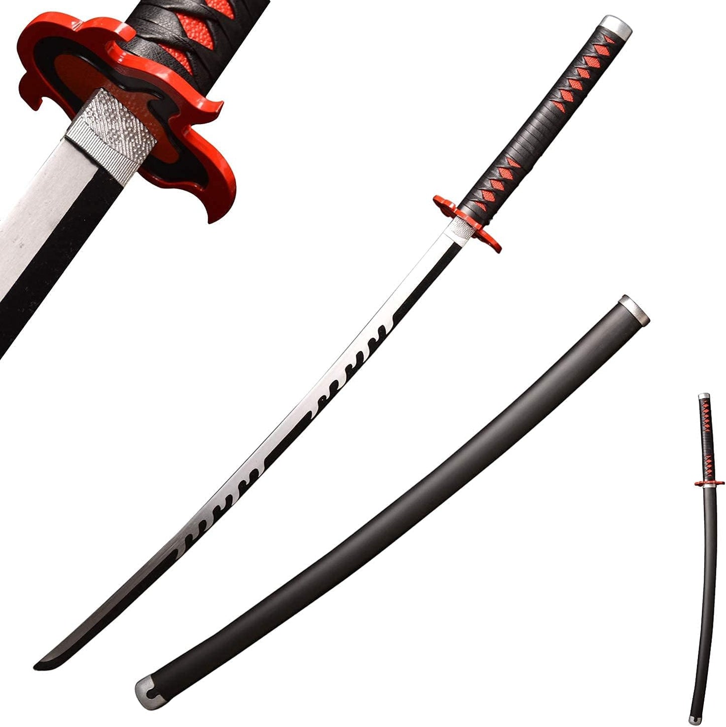 Metal Demon Sword for Anime Cosplay - Stunning Stainless Steel