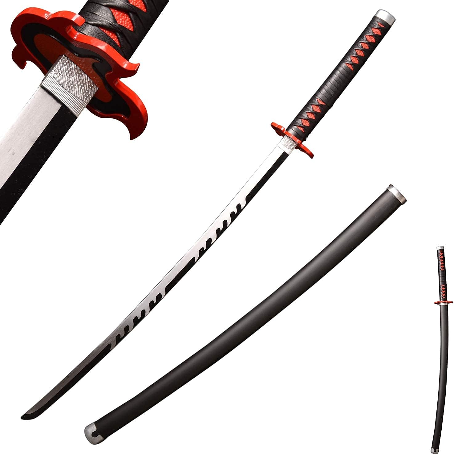 Metal Demon Sword for Anime Cosplay - Stunning Stainless Steel