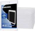 75 Pt Acrylic Magnetic Card Holders 50 Pack - Clear Card Protectors