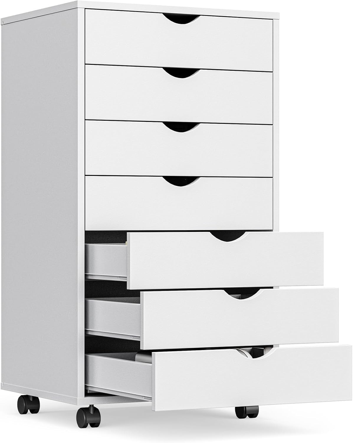 Organize in Style: OLIXIS 7-Drawer Desk File Cabinet