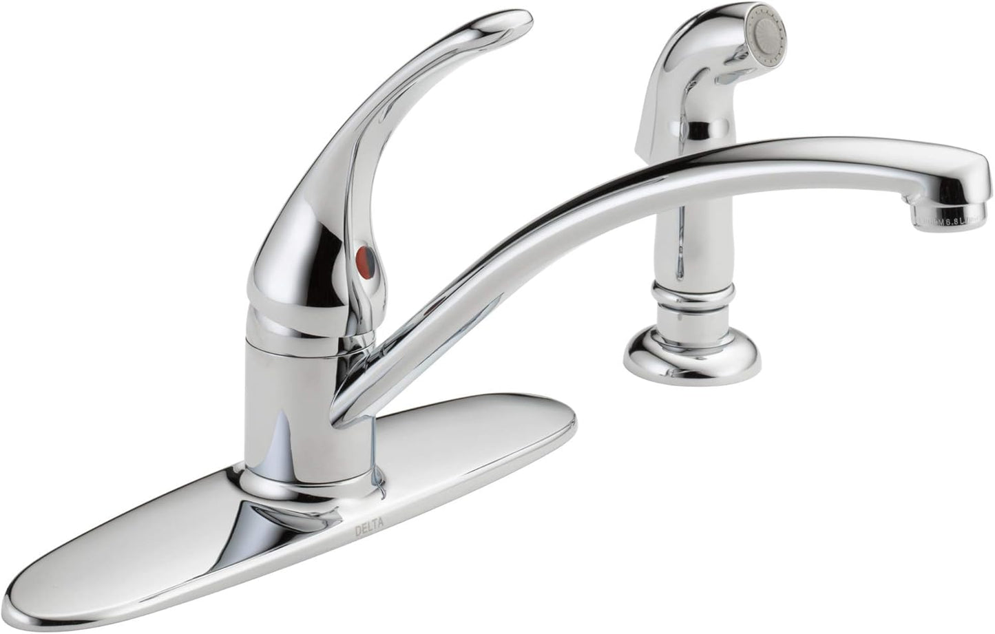 Delta Foundations Chrome Kitchen Faucet with Side Sprayer Review