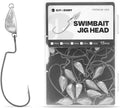 Weighted Texas Rig Hooks Weedless Swimbait Jig Heads - Easy Rig Action