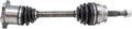 TRQ Front Driver Passenger Side CV Axle Shaft Assembly - Direct Fit OE