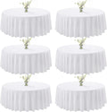 Joybest Set of 6 Round Tablecloths for 30-60 Inch Tables