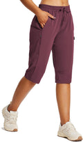 Women's 15 in Hiking Capris Below Knee - Quick Dry Comfort