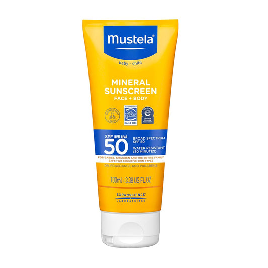 SPF 50 Mineral Sunscreen for Sensitive Skin