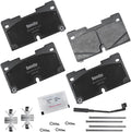 Bendix Priority1 CFC2173 Ceramic Front Brake Pads - Quiet, Reliable