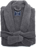 Ramesses Bathrobe Mens Terry Cloth Kimono Robe - Thick, Warm Comfort