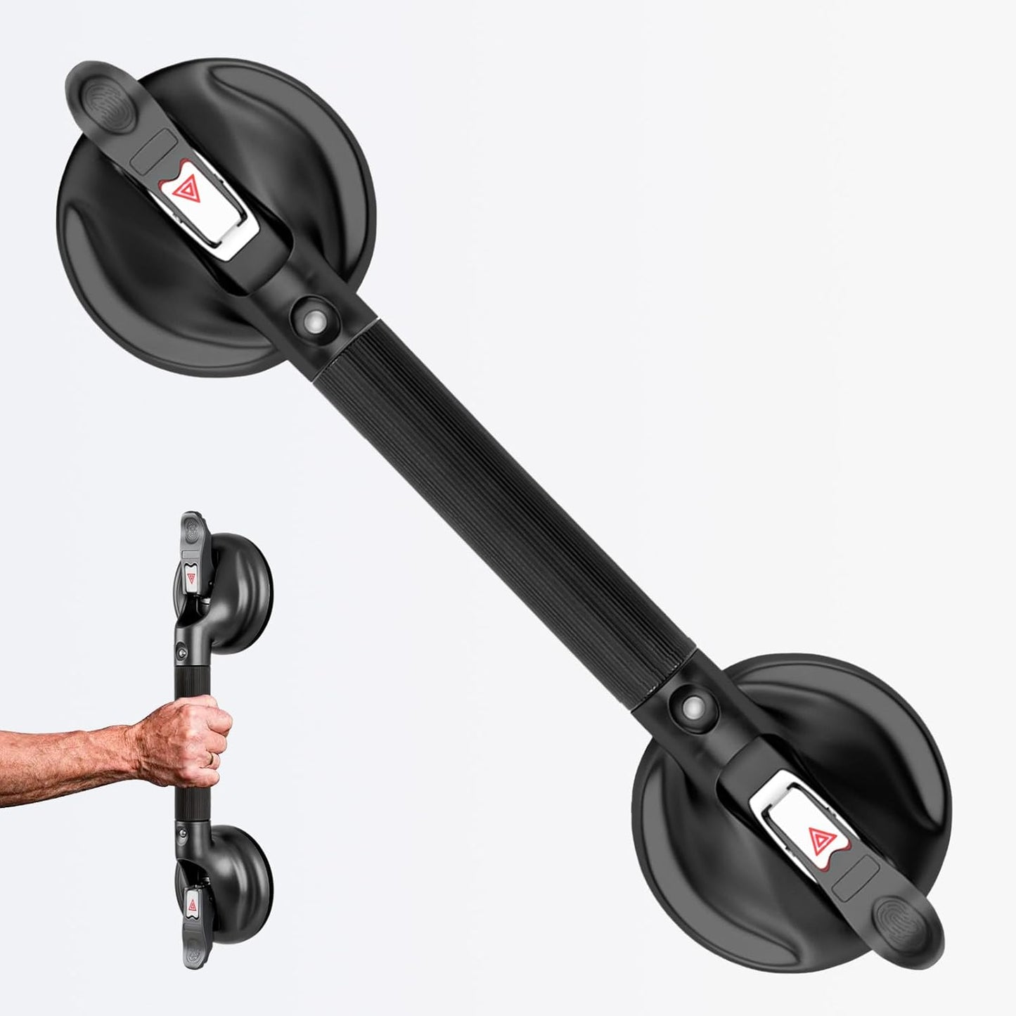 15-Inch Shower Handle for Safety - Ideal for Seniors & Elderly