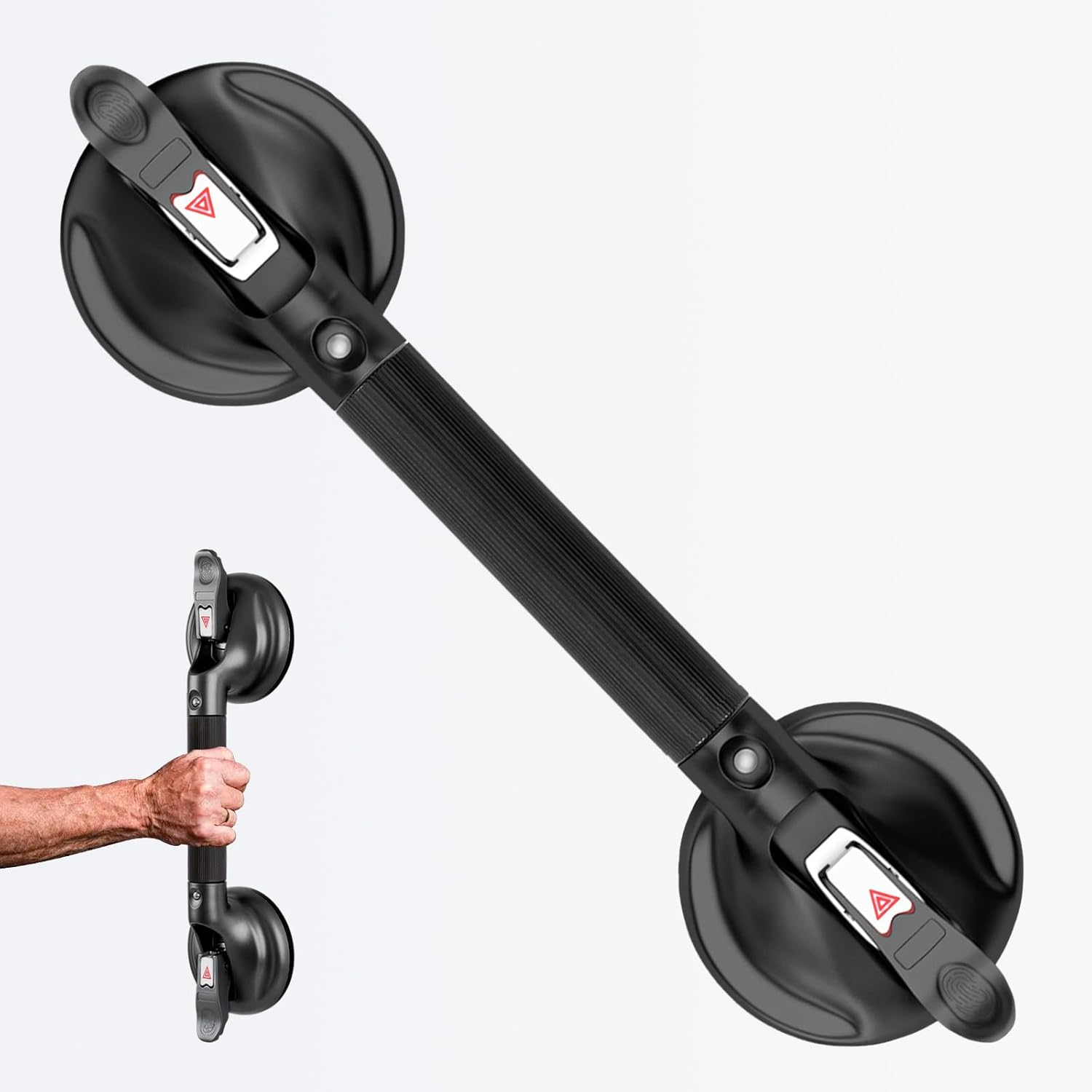 15-Inch Shower Handle for Safety - Ideal for Seniors & Elderly
