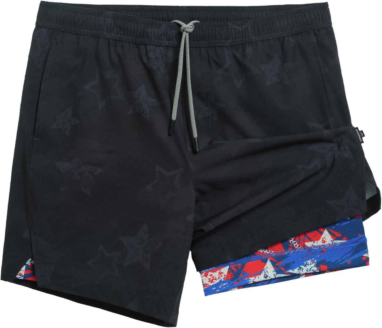 maamgic Gym Shorts for Men 7 inch Inseam Quick Dry Athletic